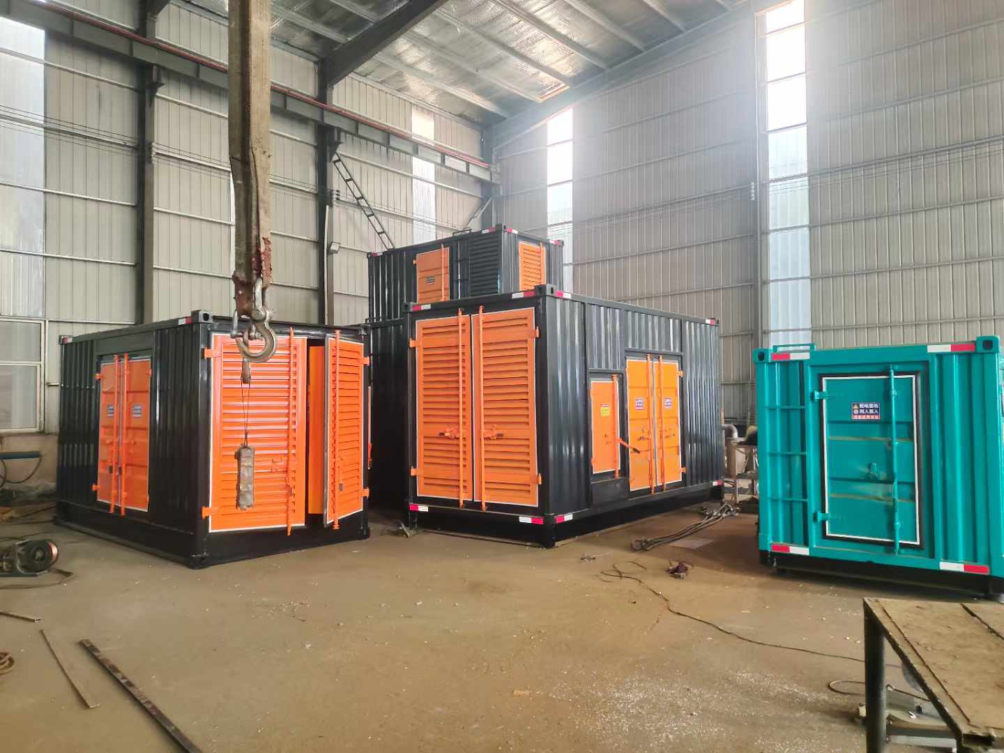 广德500kw柴油发电机组可以带动多少功率设备？