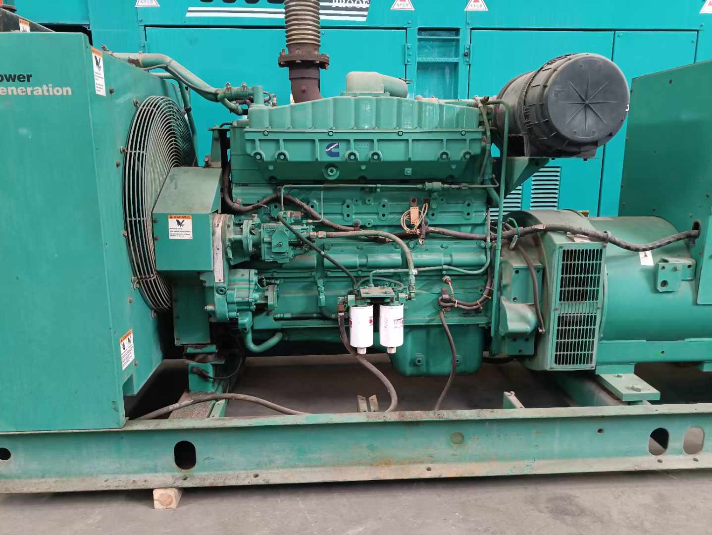广德过载会对 600kW 柴油发电机组造成哪些损害？